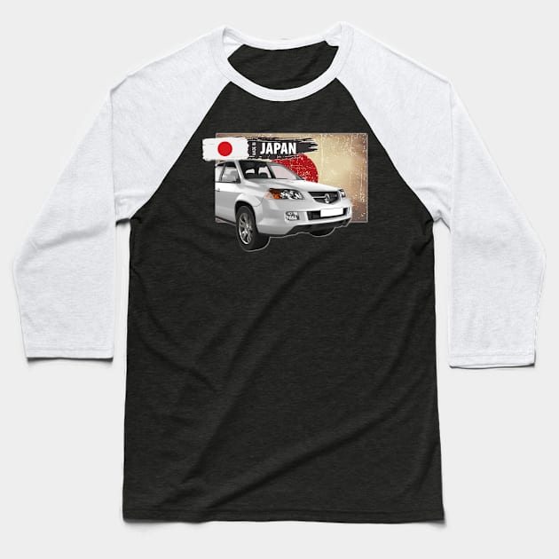 Acura MDX 2003 07 Baseball T-Shirt by Stickers Cars